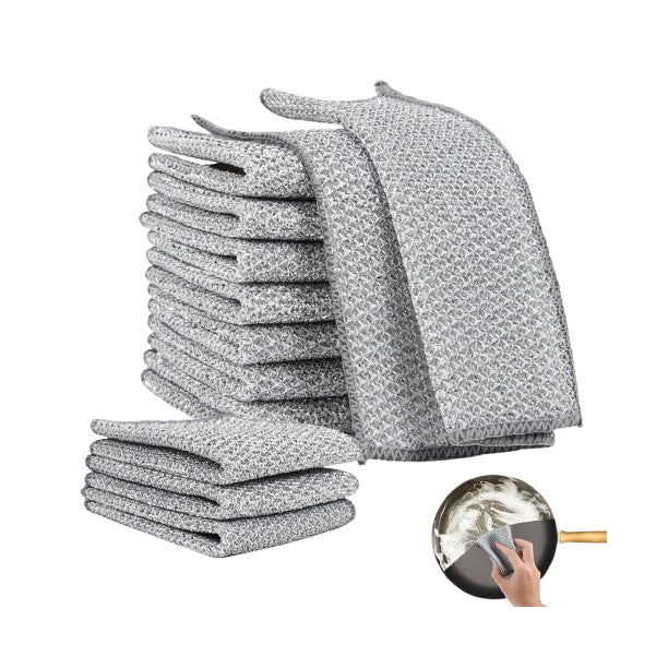 Set X5 Paños De Alambre Limpieza Cocina